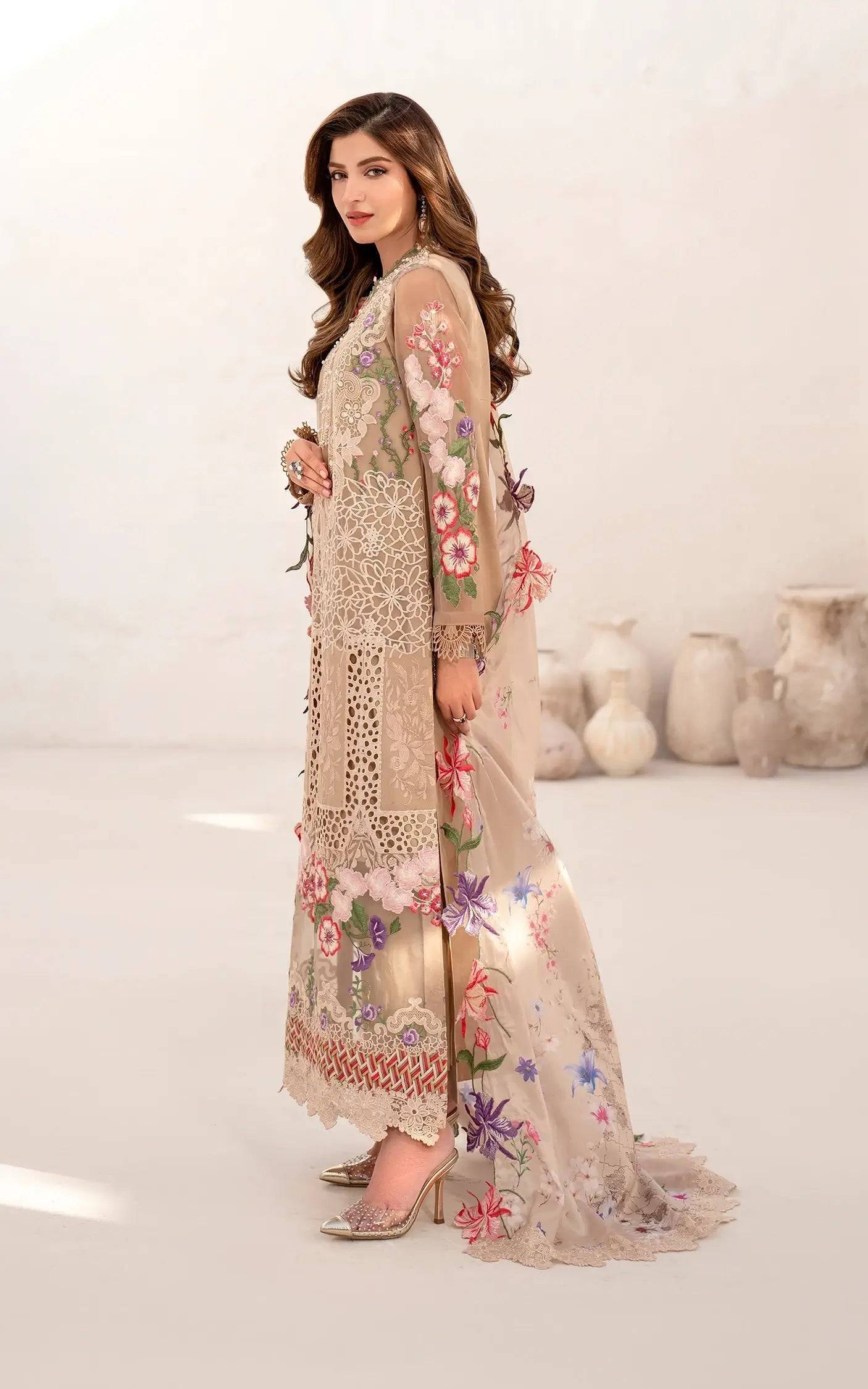 Asifa and Nabeel | Azalia Summer 25 | Carnation (AZL25-09) by Maria Faisal - Registered Vendor of : Asifa and Nabeel - type : Ladies Clothes - 100% original wedding dresses