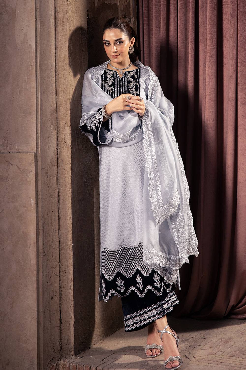 Azure | Vogue Formals | Celestial Silver by Maria Faisal - Registered Vendor of : Azure - type : Ladies Clothes - 100% original wedding dresses