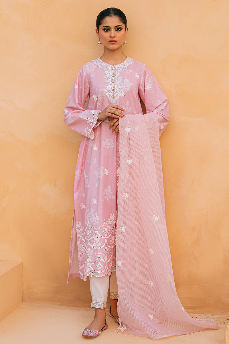 Cross Stitch | Eid Collection | PINK BREEZE - Maria Faisal