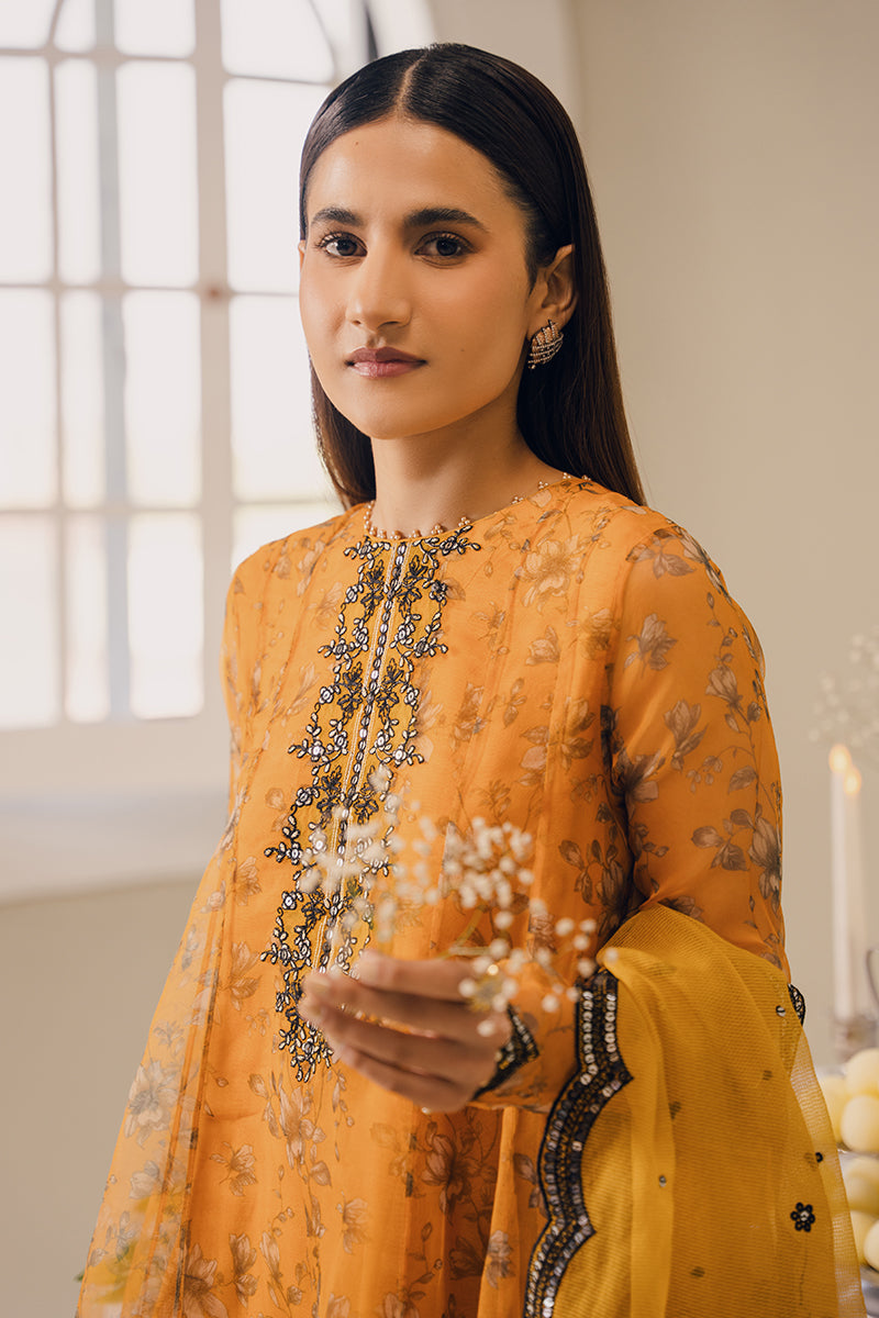 Cross Stitch | Eid Collection | HARVEST GOLD - Maria Faisal