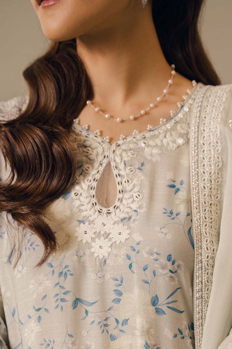 Cross Stitch | Eid Collection | PEARL BLUE - Maria Faisal