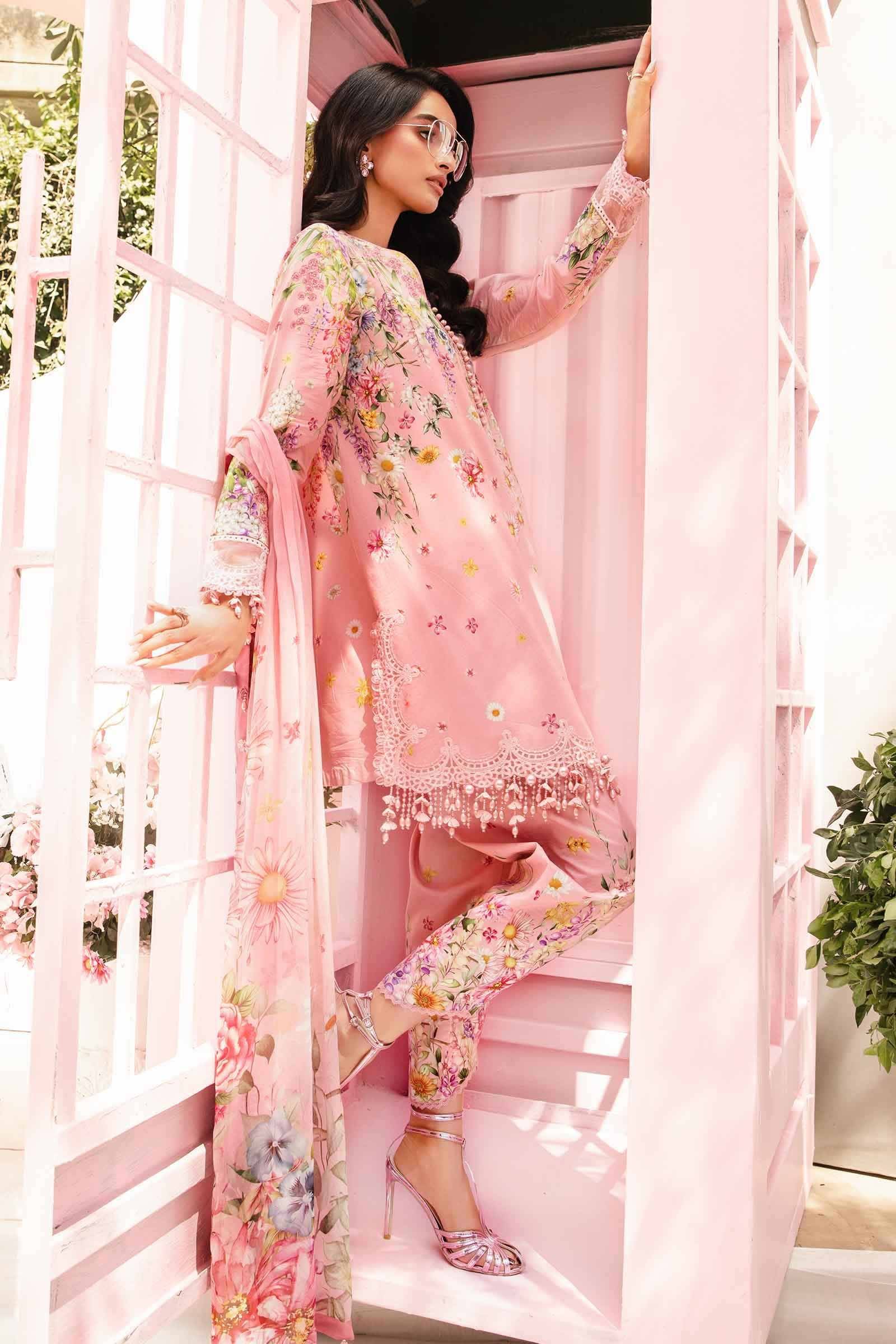 Maria B | M Prints Summer 25 | MPT-2603-B by Maria Faisal - Registered Vendor of : Maria B - type : Ladies Clothes - 100% original wedding dresses