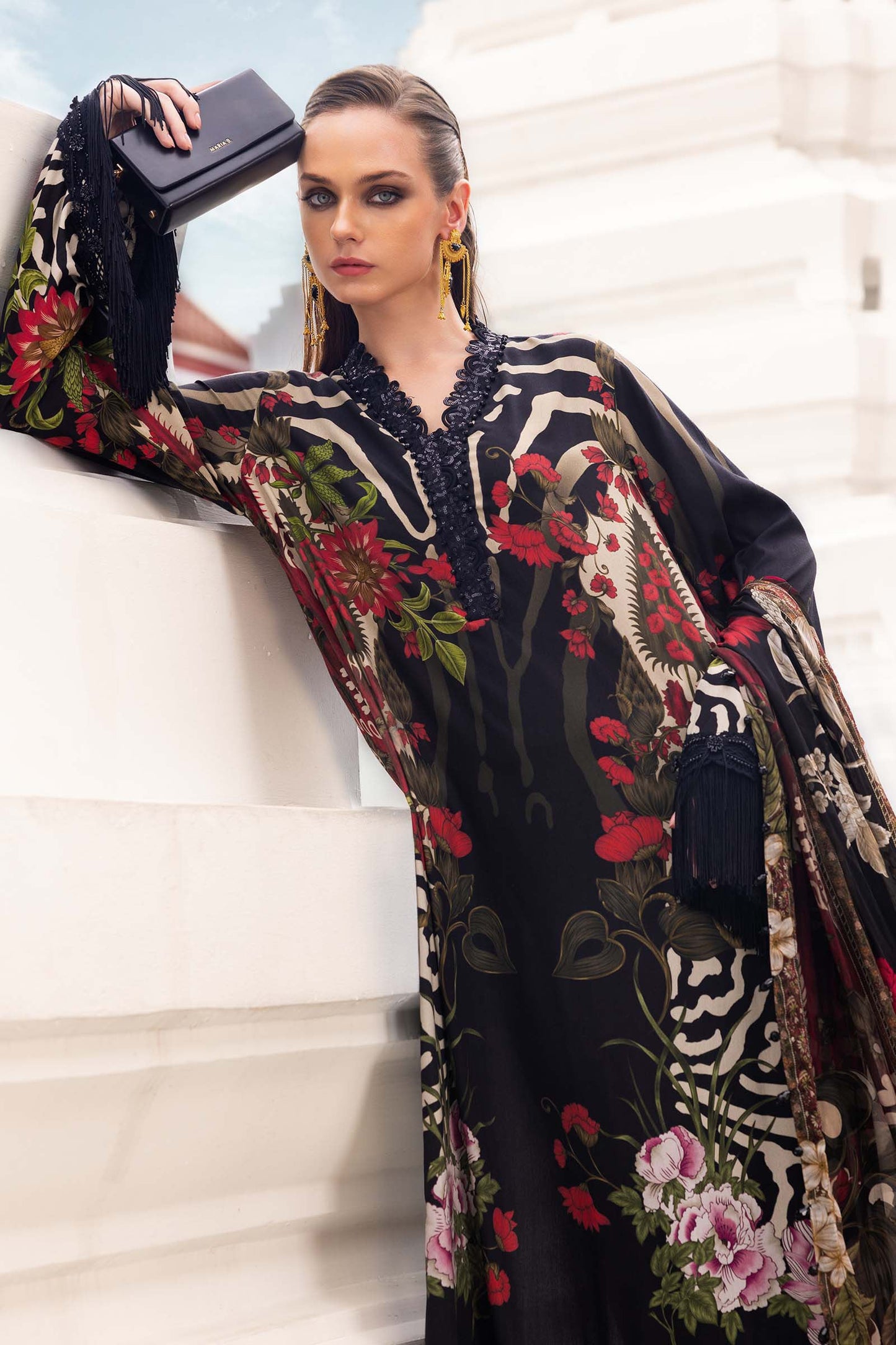 MPT-2810-B – authentic Pakistani dress from the M Prints Winter 25 collection for women in the UK