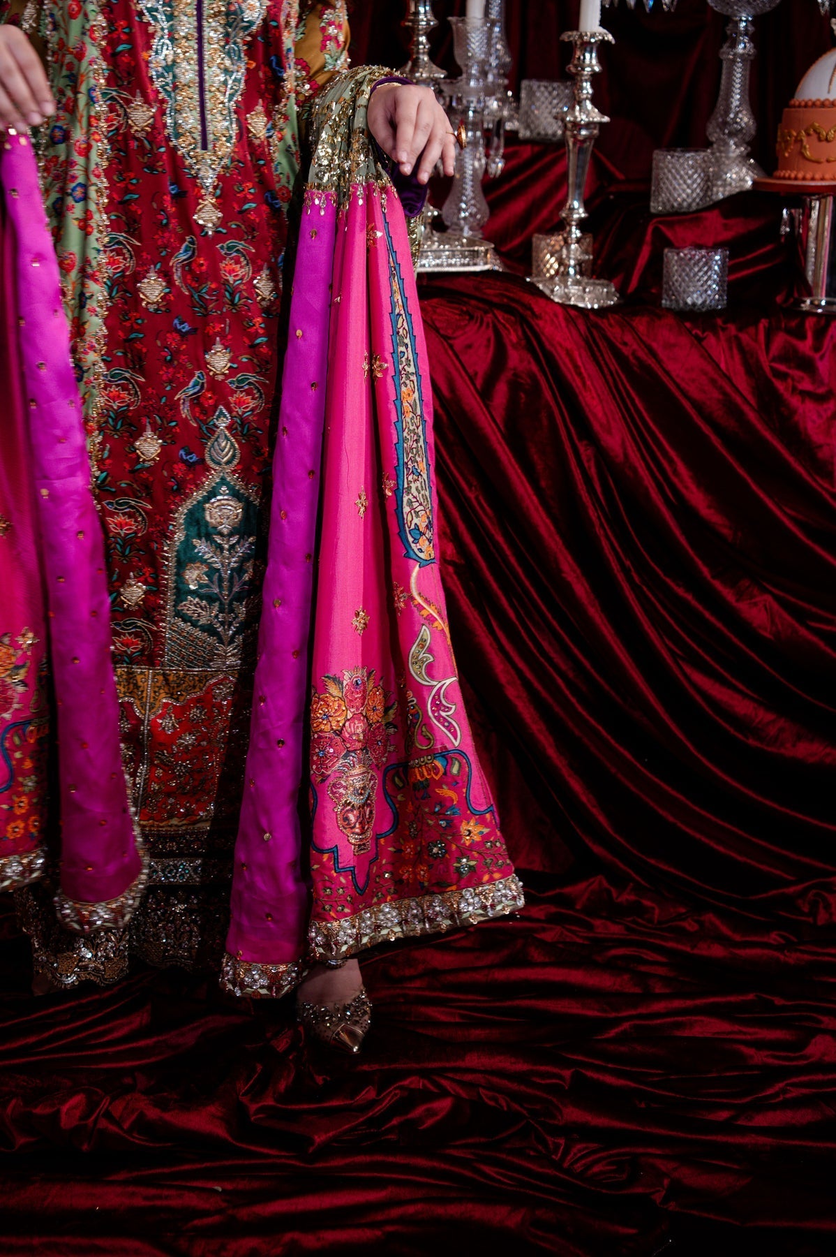 Sable Vogue | Laal Bagh Bridal Collection | SLB-1589 - Bridal Dress - available at Maria Faisal in UK and USA.