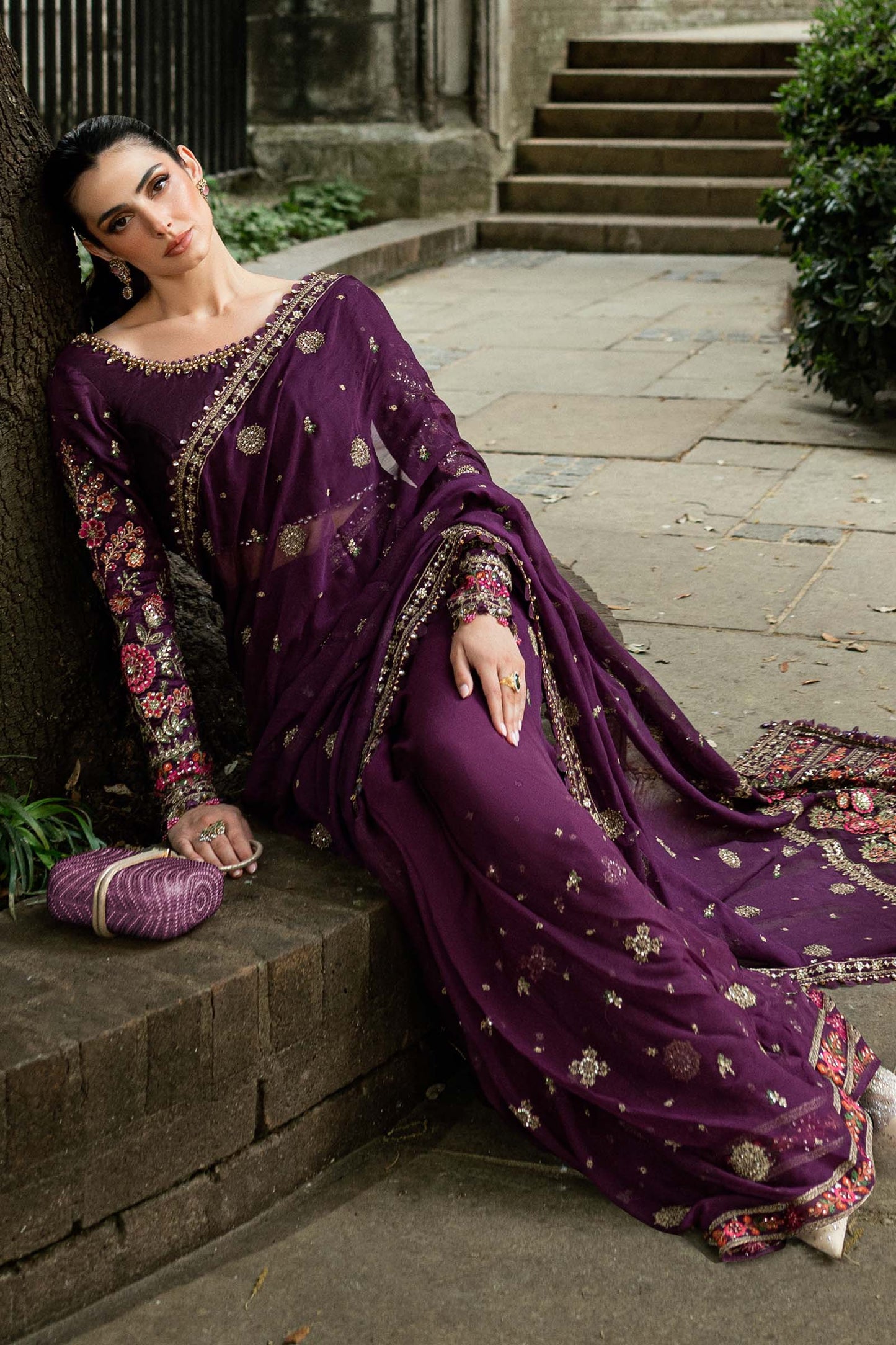 Maria B | Soiree Formals 25 | WF-09-01 - Formal Dress - available at Maria Faisal in UK and USA.