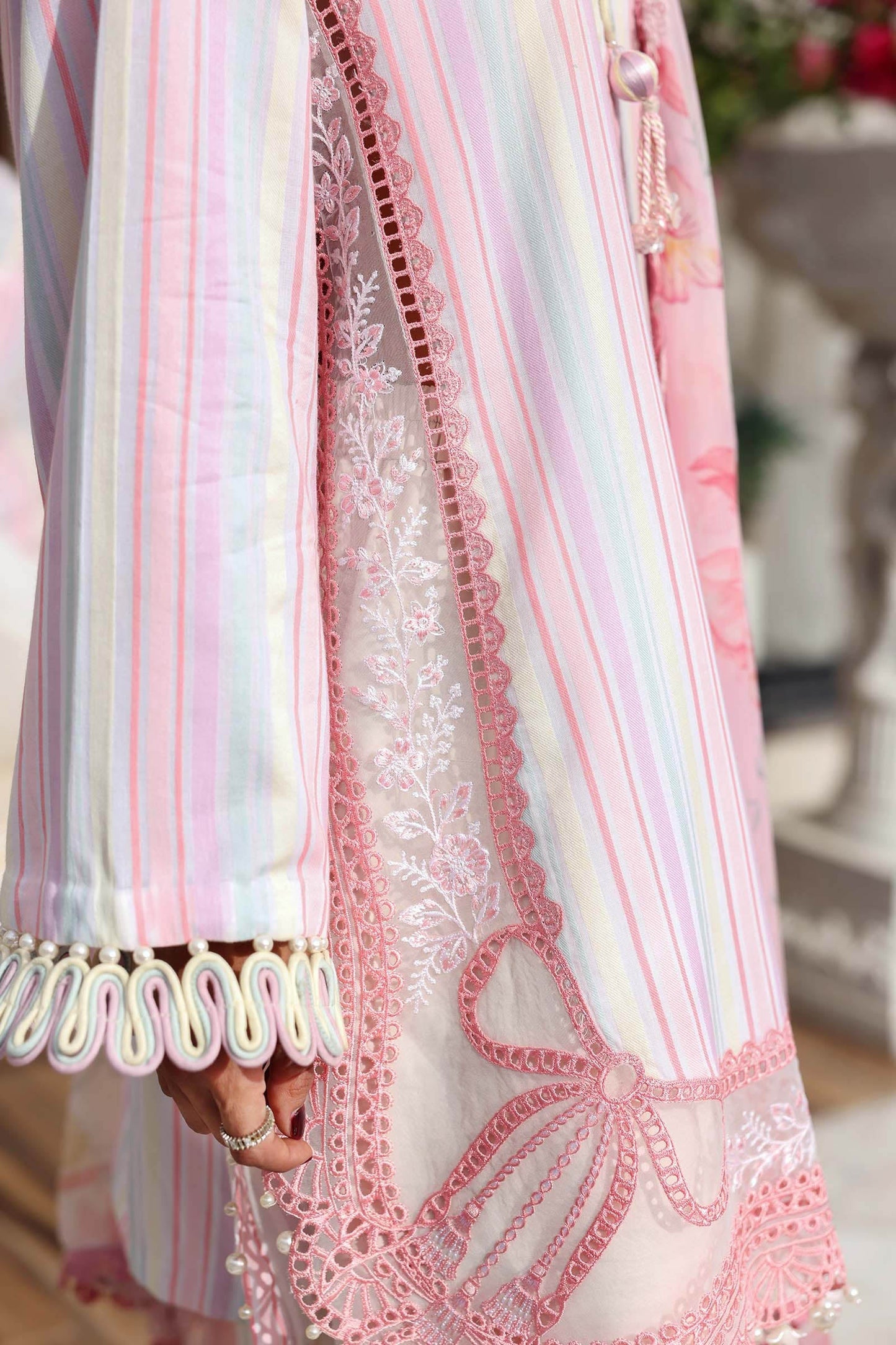 Maria B | M Prints 26 | MPT-3002-A - Luxury Dress - available at Maria Faisal in UK and USA.
