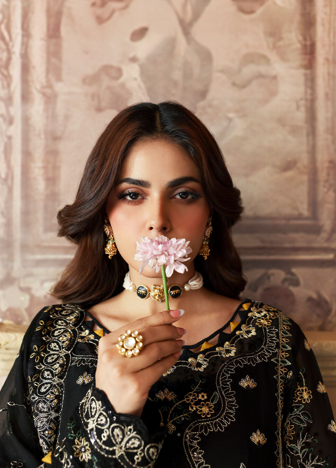 Gulaal | I Evayna Embroidered Chiffon |Deenah - Ladies Clothes - Maria Faisal