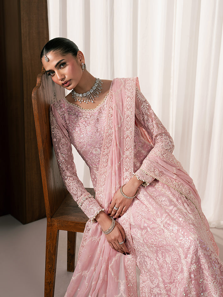Gulaal | Ayla Luxury Chiffon | Noa - Formal Dress - available at Maria Faisal in UK and USA.