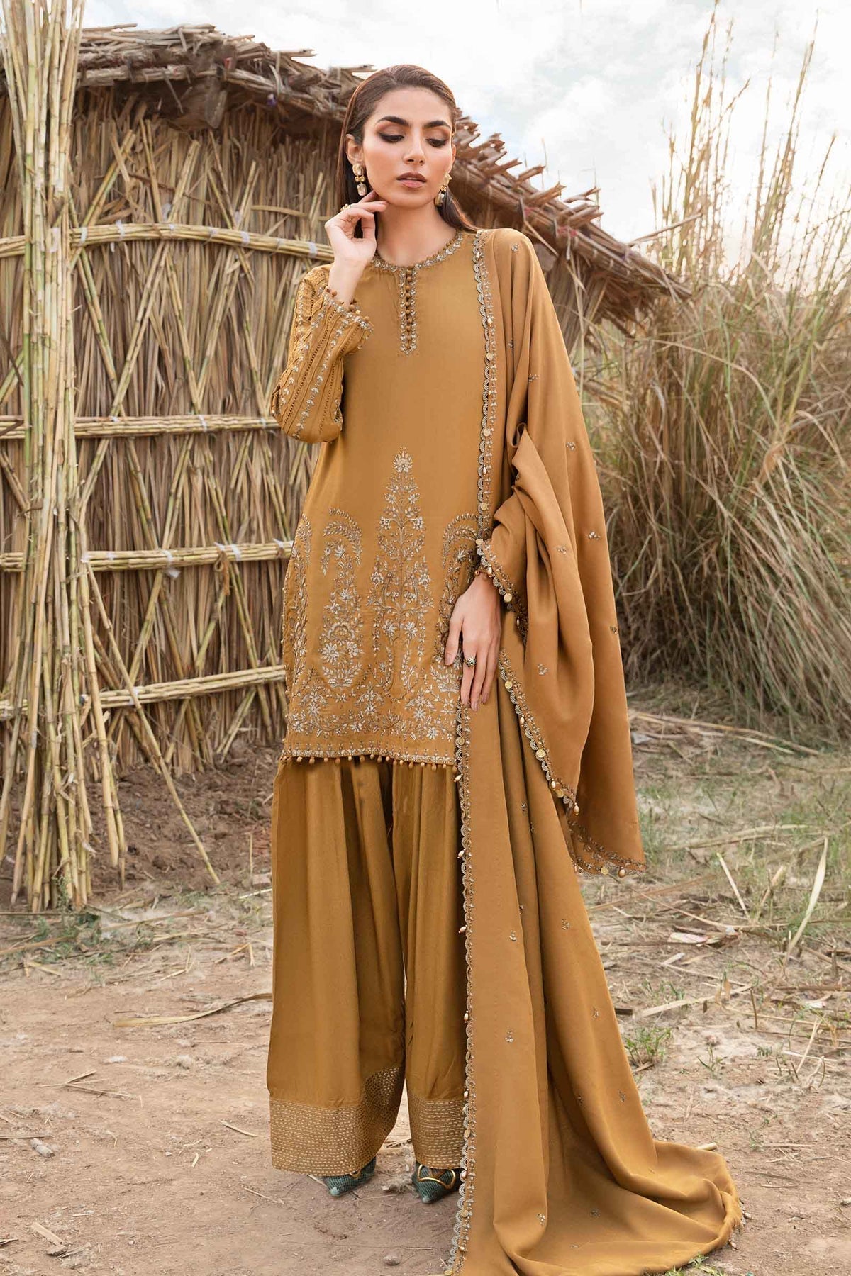 Maria B | M Prints Winter 24 | MPT-2403-A - Ladies Clothes - Maria Faisal