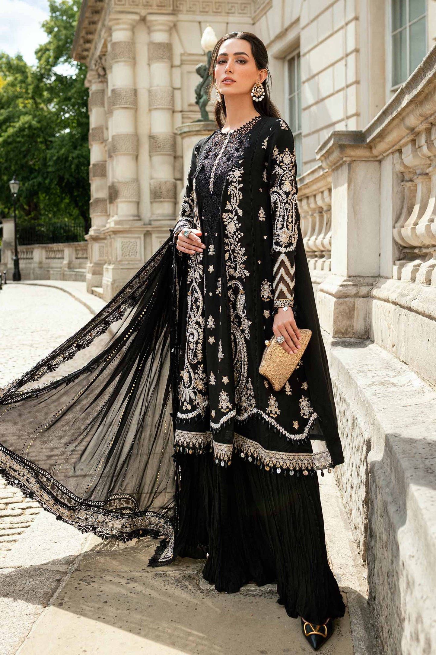 Maria B | Soiree Formals 25 | WF-09-03 - Formal Dress - available at Maria Faisal in UK and USA.