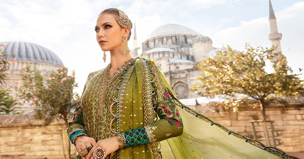 Maria B | Sateen Formals 24 | CST-803 - Ladies Clothes - Maria Faisal