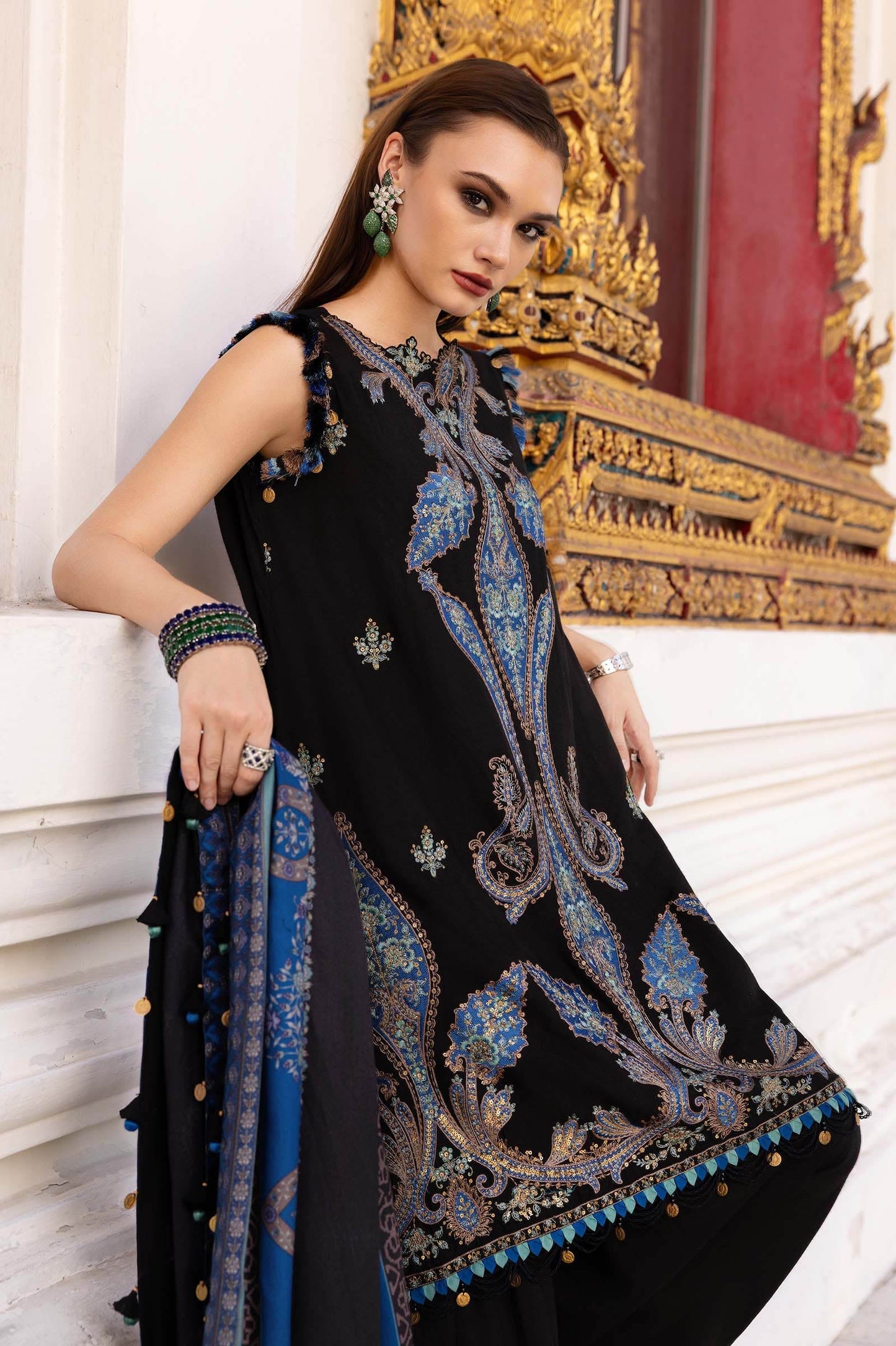 MPT-2806-B – authentic Pakistani dress from the collection for women in the UK