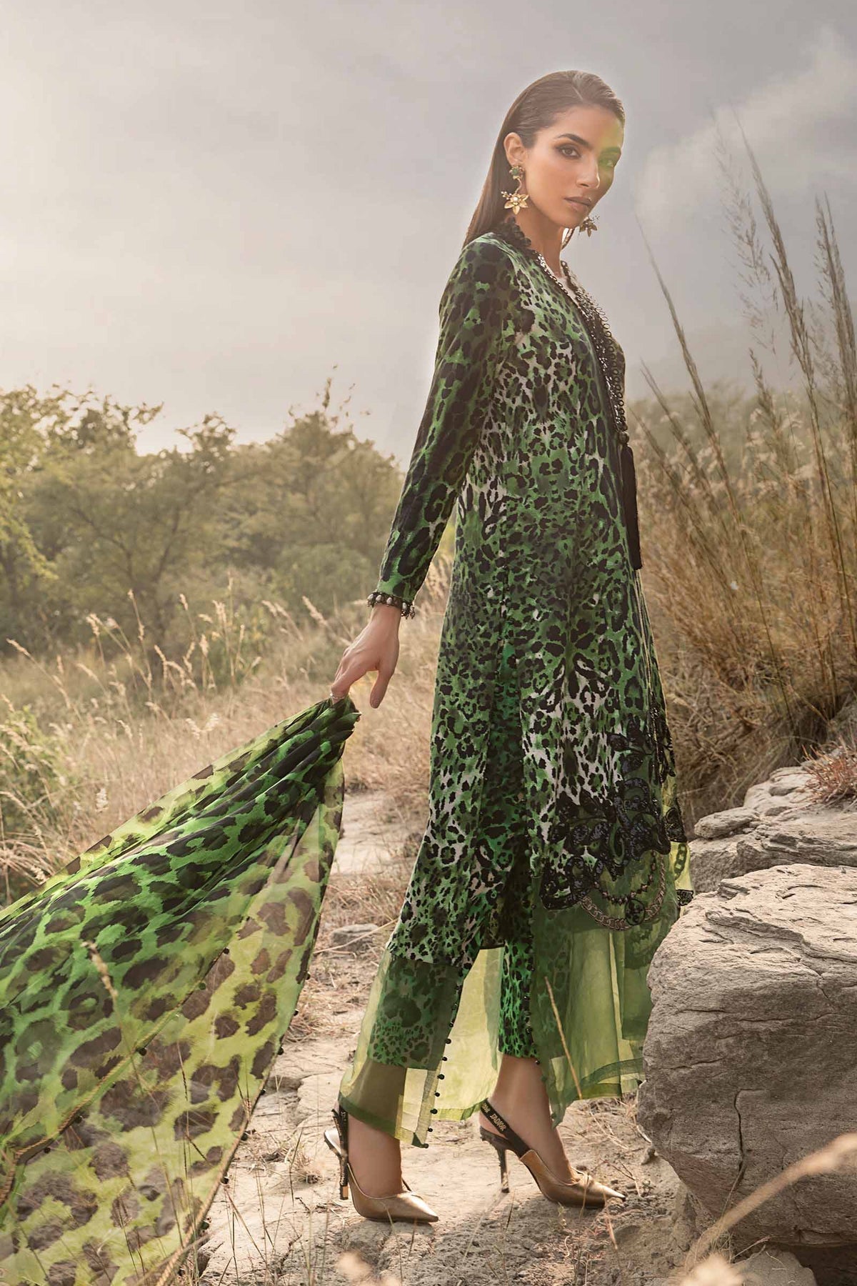 Maria B | M Prints Winter 24 | MPT-2409-A - Ladies Clothes - Maria Faisal