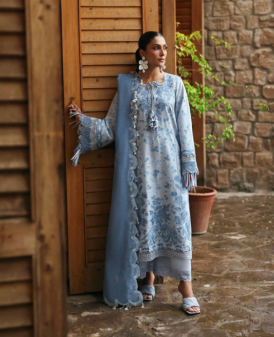 Republic Womenswear | Talia Luxury Lawn 25 | D2-B - Mireya by Maria Faisal - Registered Vendor of : Republic Womenswear - type : Ladies Clothes - 100% original wedding dresses