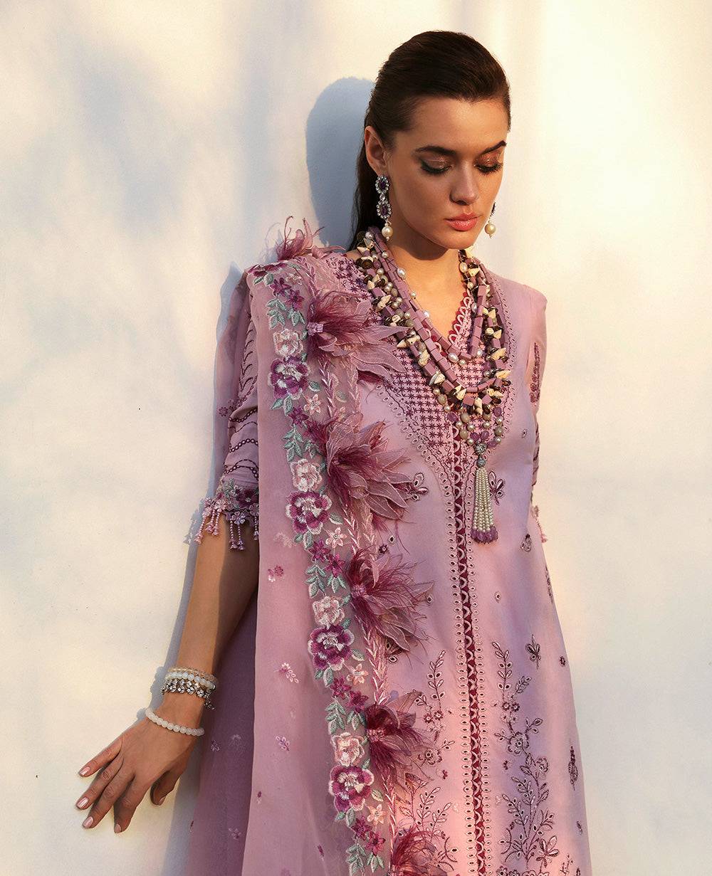 Republic Womenswear | Kalani Eid Luxury Lawn 25 | D4-B - Gulbahar by Maria Faisal - Registered Vendor of : Republic Womenswear - type : Ladies Clothes - 100% original wedding dresses