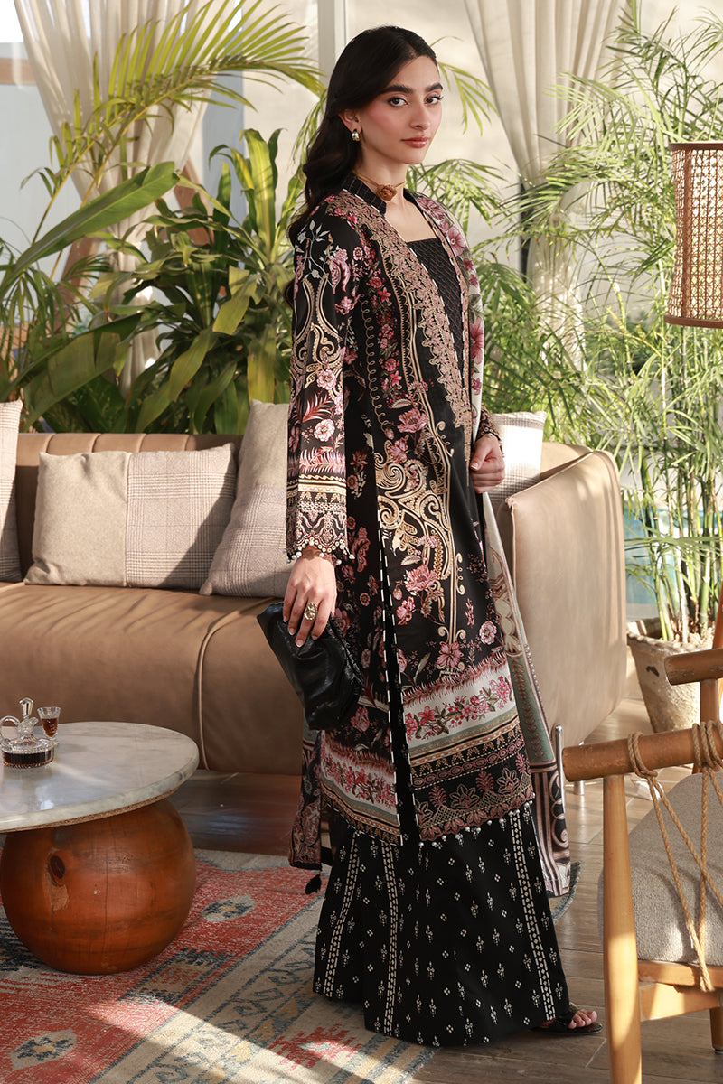 Gulaal | Delia Lawn 26 | Soleil - Luxury Dress - available at Maria Faisal in UK and USA.