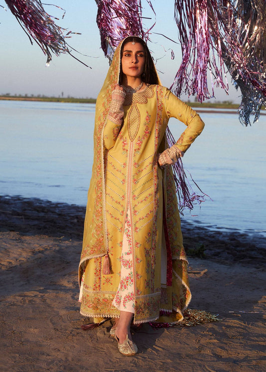 Hussain Rehar | Surkh Eid Pret’25 | Soana by Maria Faisal - Registered Vendor of : Hussain Rehar - type : Ladies Clothes - 100% original wedding dresses