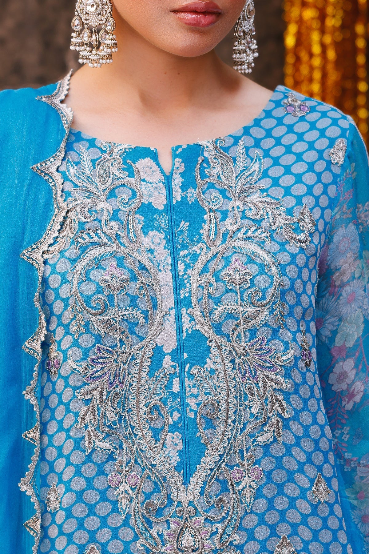 Charizma | Vasal Chiffon | VSL25-20 - Ladies Clothes - Maria Faisal