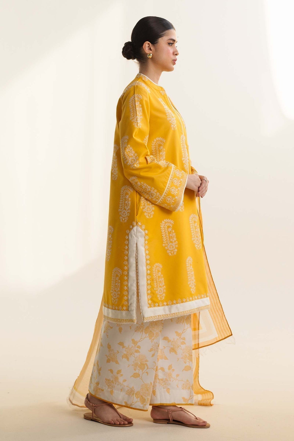 Zara Shahjahan | Coco Lawn Vol 2 | DIARA-4A - Designer Dress with Intricate embroidery and embellishments. Shop elegent wedding dress at Maria Faisal.