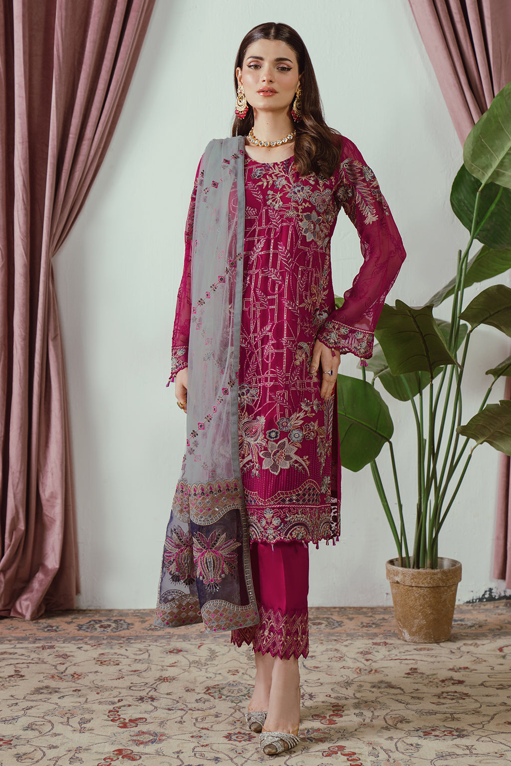 Ramsha | Ramsha Collection | F-2506 - Ladies Clothes - Maria Faisal