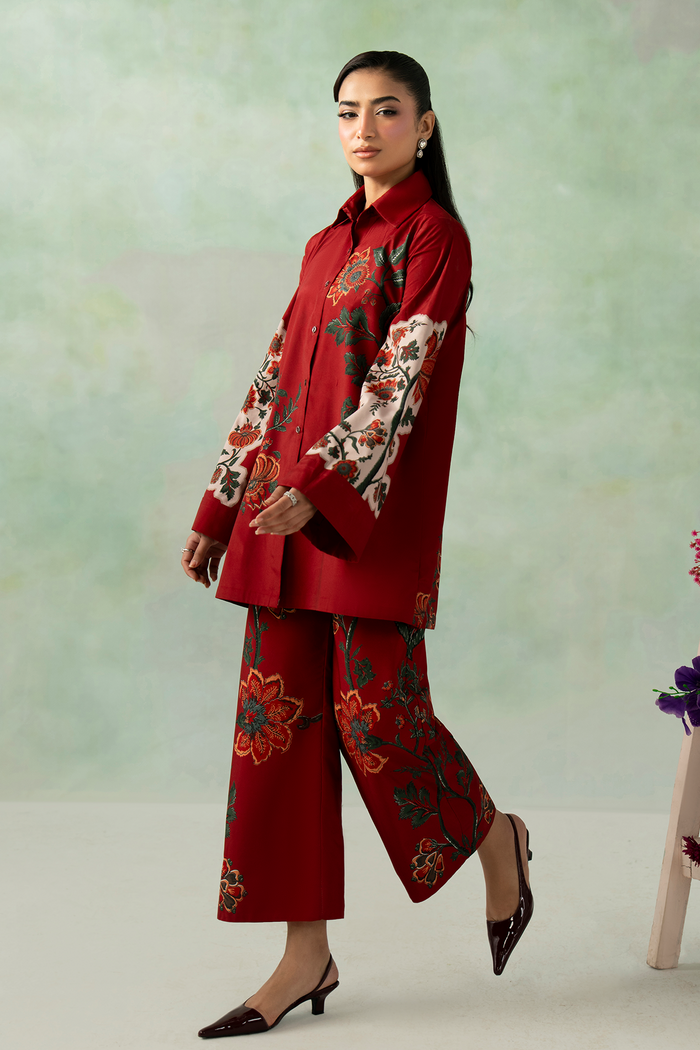 Zarposh | Folds SS 26 | VEIRA - Casual Dress - available at Maria Faisal in UK and USA.