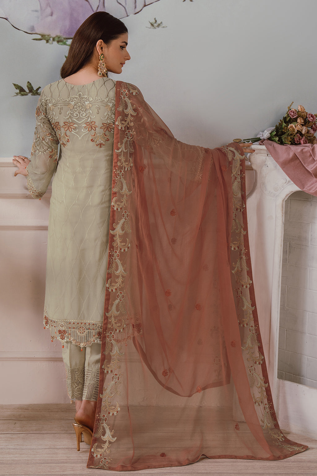 Ramsha | Ramsha Collection | F-2505 - Ladies Clothes - Maria Faisal
