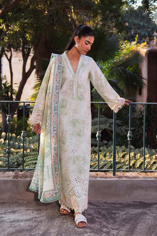 Neeshay | Summer Lines Printkari 25 | MEADOW MIST by Maria Faisal - Registered Vendor of : Neeshay - type : Ladies Clothes - 100% original wedding dresses