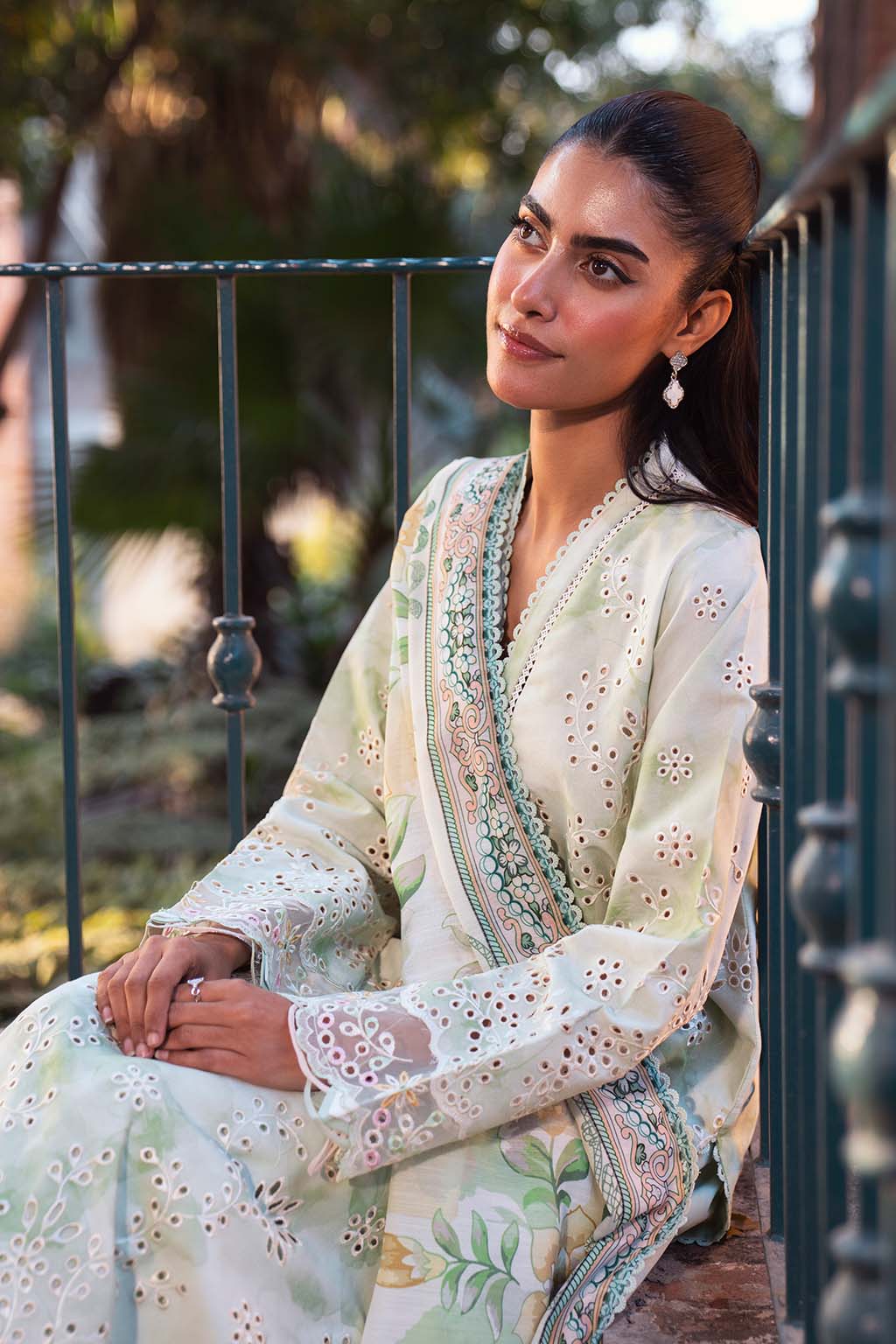 Neeshay | Summer Lines Printkari 25 | MEADOW MIST by Maria Faisal - Registered Vendor of : Neeshay - type : Ladies Clothes - 100% original wedding dresses