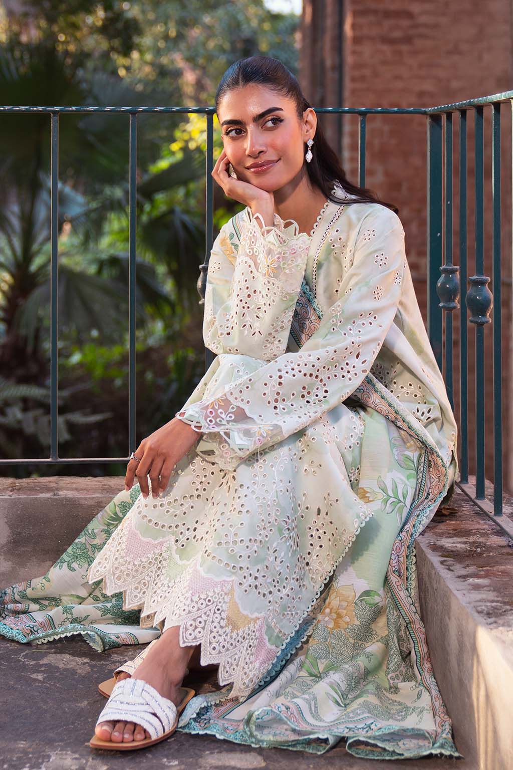 Neeshay | Summer Lines Printkari 25 | MEADOW MIST by Maria Faisal - Registered Vendor of : Neeshay - type : Ladies Clothes - 100% original wedding dresses