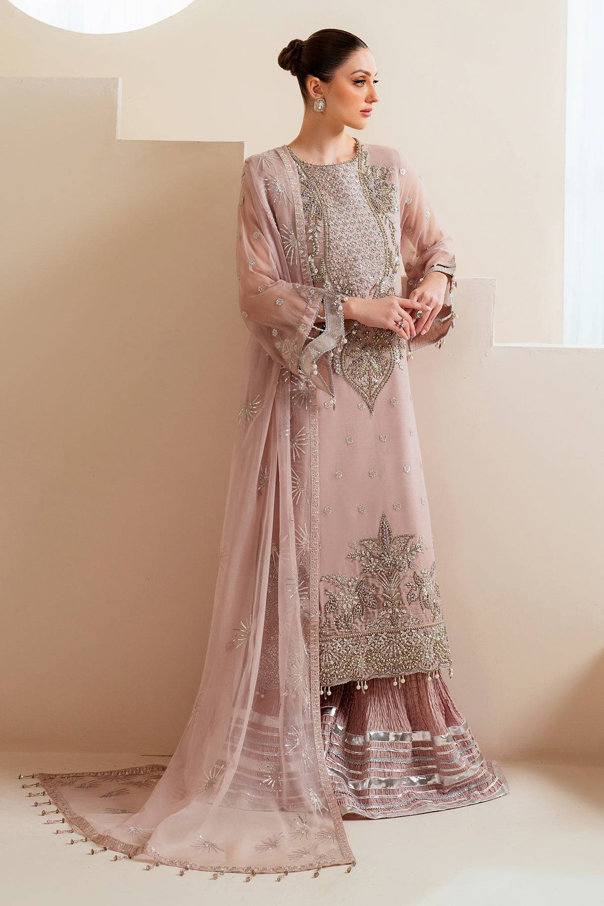 Alizeh | Aymal Chiffon | AF-BHM-4045-Sira by Maria Faisal - Registered Vendor of : Alizeh - type : Ladies Clothes - 100% original wedding dresses