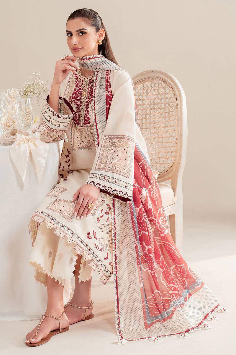 Jazmin | Iris Luxury Lawn 25 | IL'25-D02 by Maria Faisal - Registered Vendor of : Jazmin - type : Ladies Clothes - 100% original wedding dresses