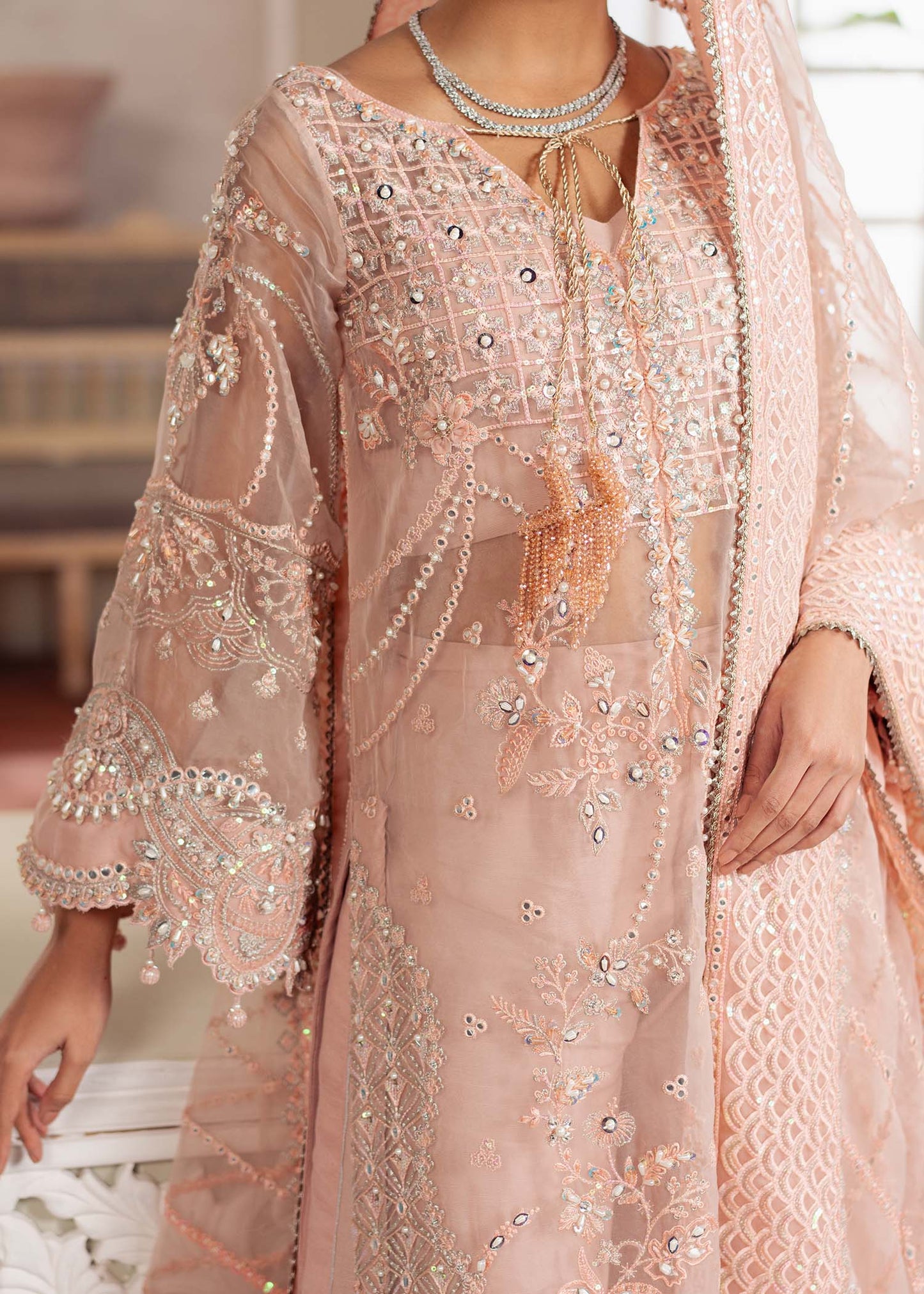 Dastoor | Airah Festive 25 | Chantilly by Maria Faisal - Registered Vendor of : Dastoor - type : Ladies Clothes - 100% original wedding dresses