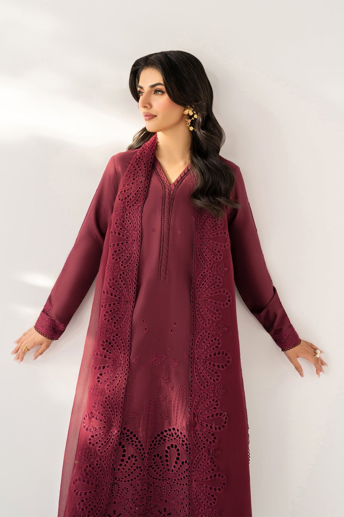 Xenia Formals | Lessence Summer 26 | CALAIS - Formal Dress - available at Maria Faisal in UK and USA.