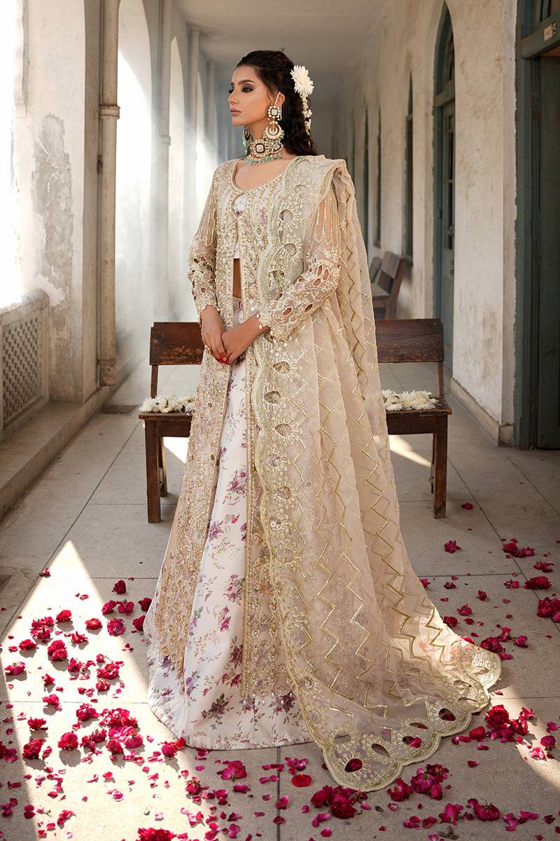 Maryams | Zeenat Luxury Formals | White Orchid - Z-01 by Maria Faisal - Registered Vendor of : Maryams - type : Ladies Clothes - 100% original wedding dresses