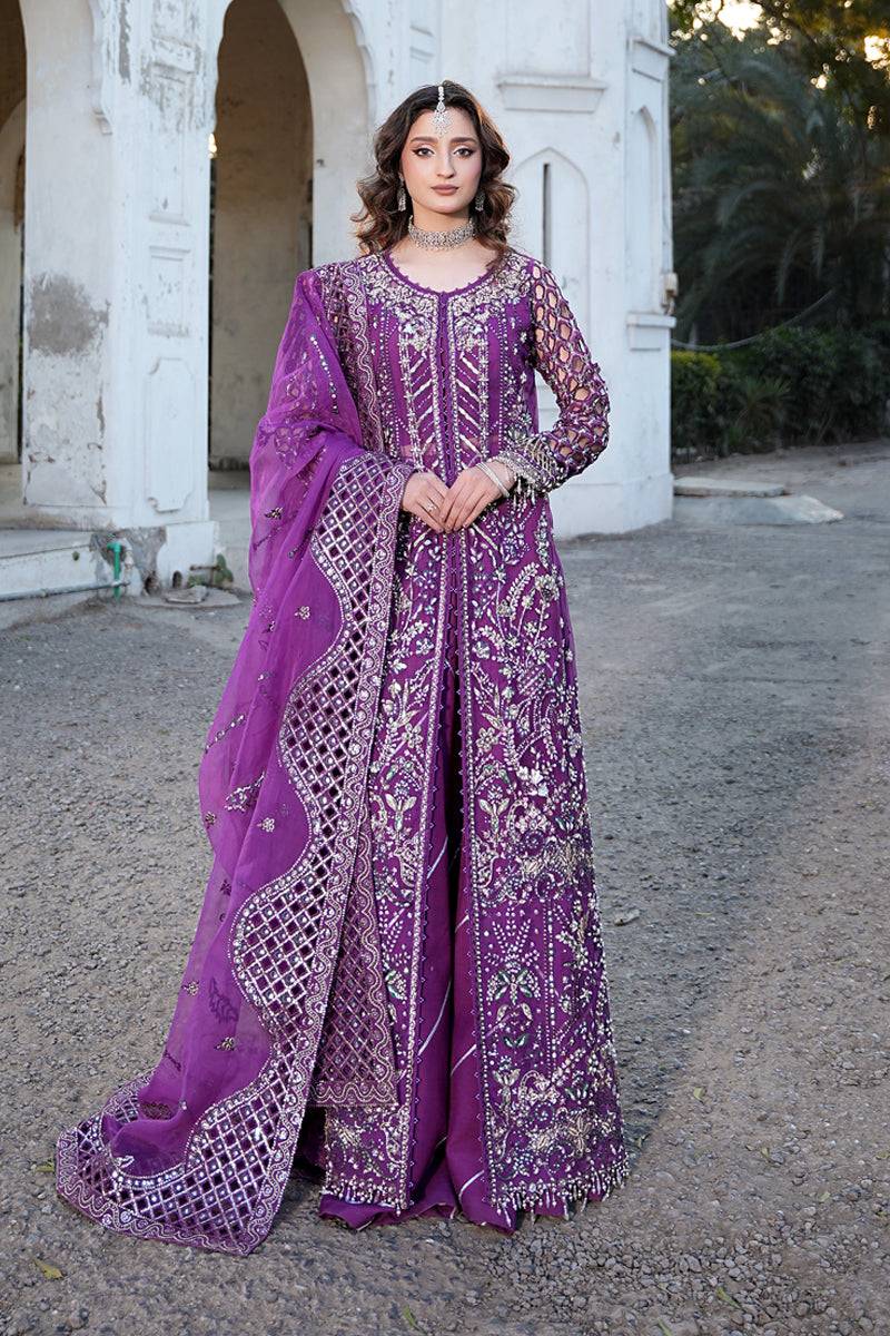 Maryams | Zeenat Luxury Formals | Crimson Bloom - Z-02 by Maria Faisal - Registered Vendor of : Maryams - type : Ladies Clothes - 100% original wedding dresses