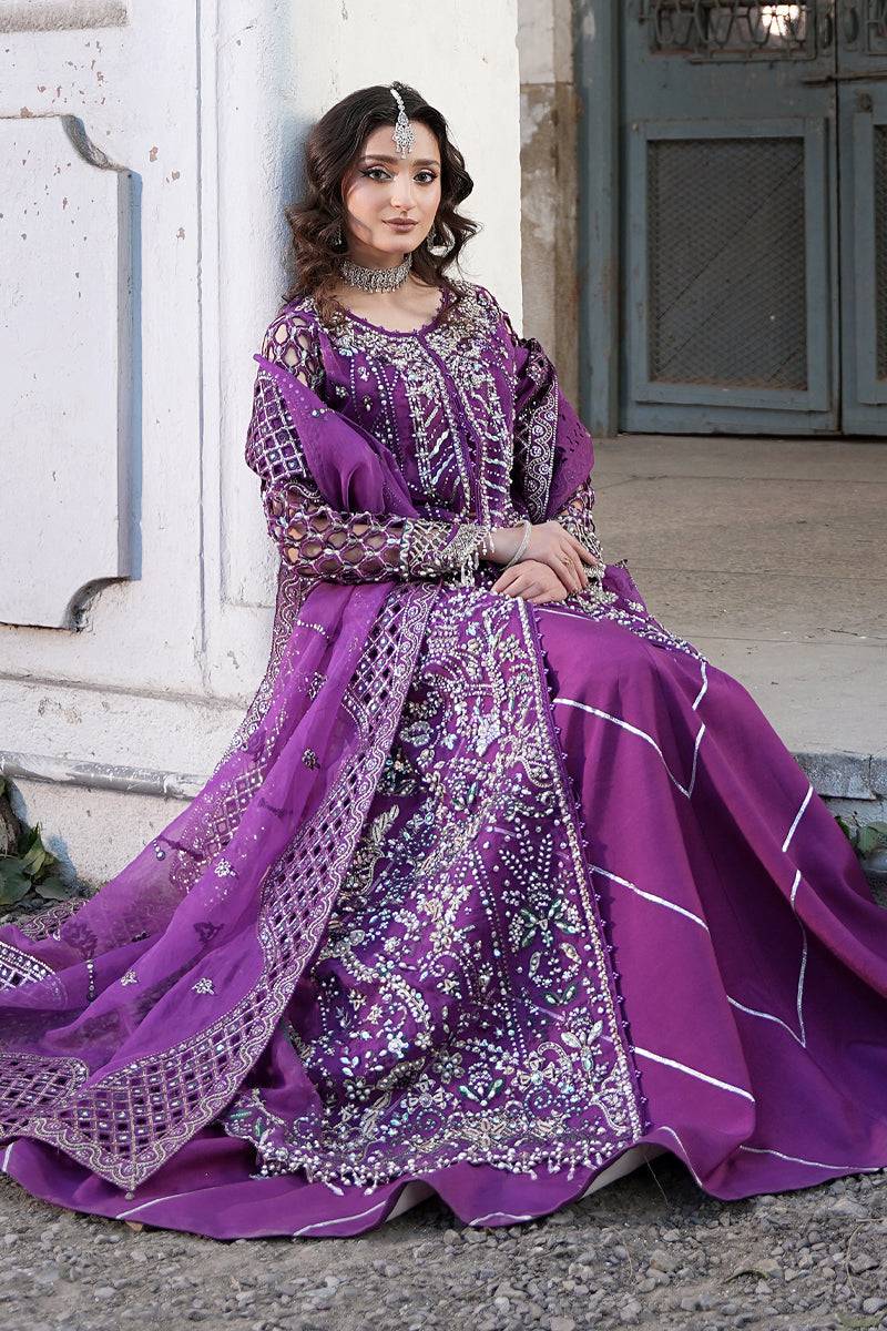 Maryams | Zeenat Luxury Formals | Crimson Bloom - Z-02 by Maria Faisal - Registered Vendor of : Maryams - type : Ladies Clothes - 100% original wedding dresses