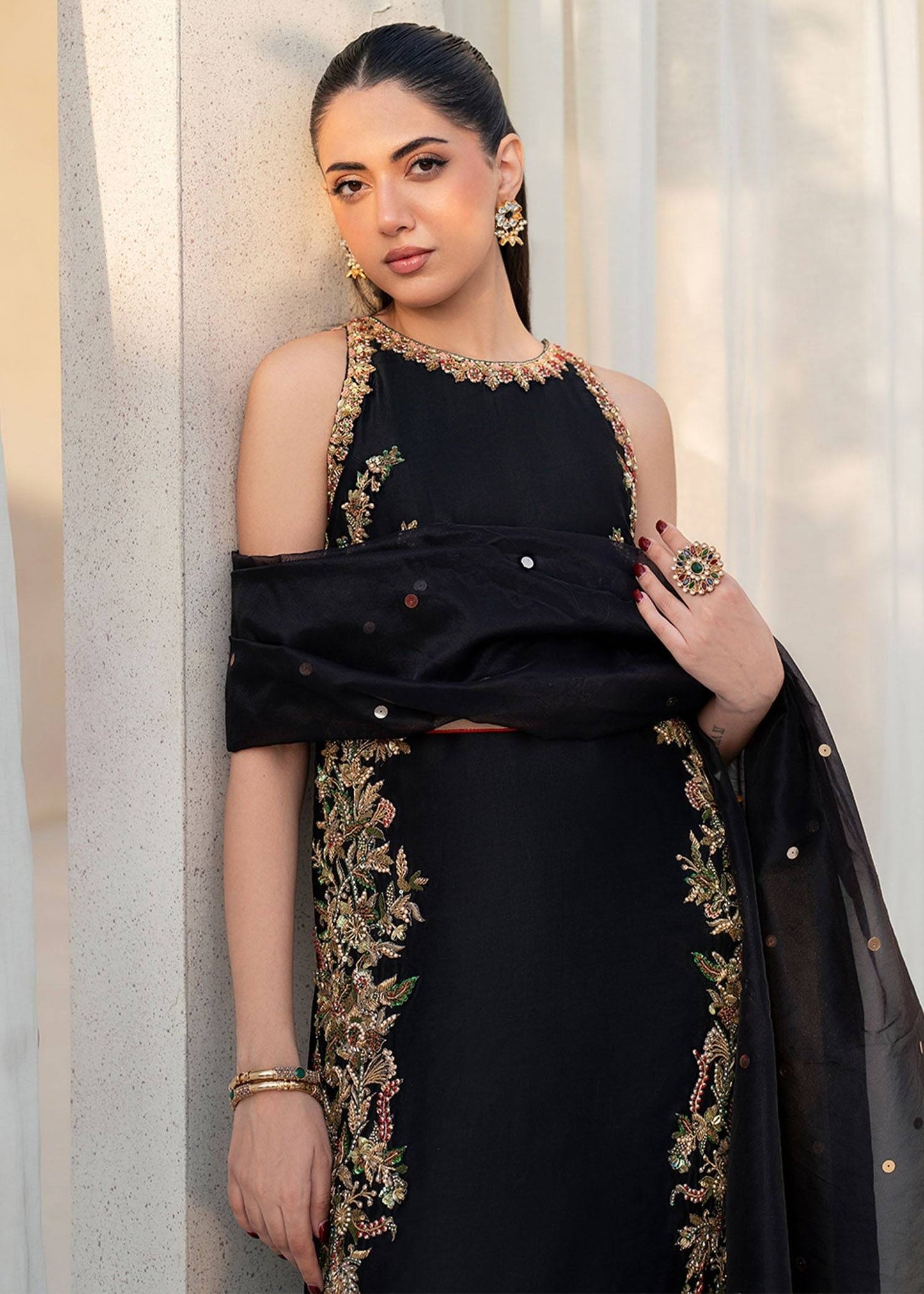 Dastoor | Maahi Luxury Pret 25 | Liyana by Maria Faisal - Registered Vendor of : Dastoor - type : Ladies Clothes - 100% original wedding dresses