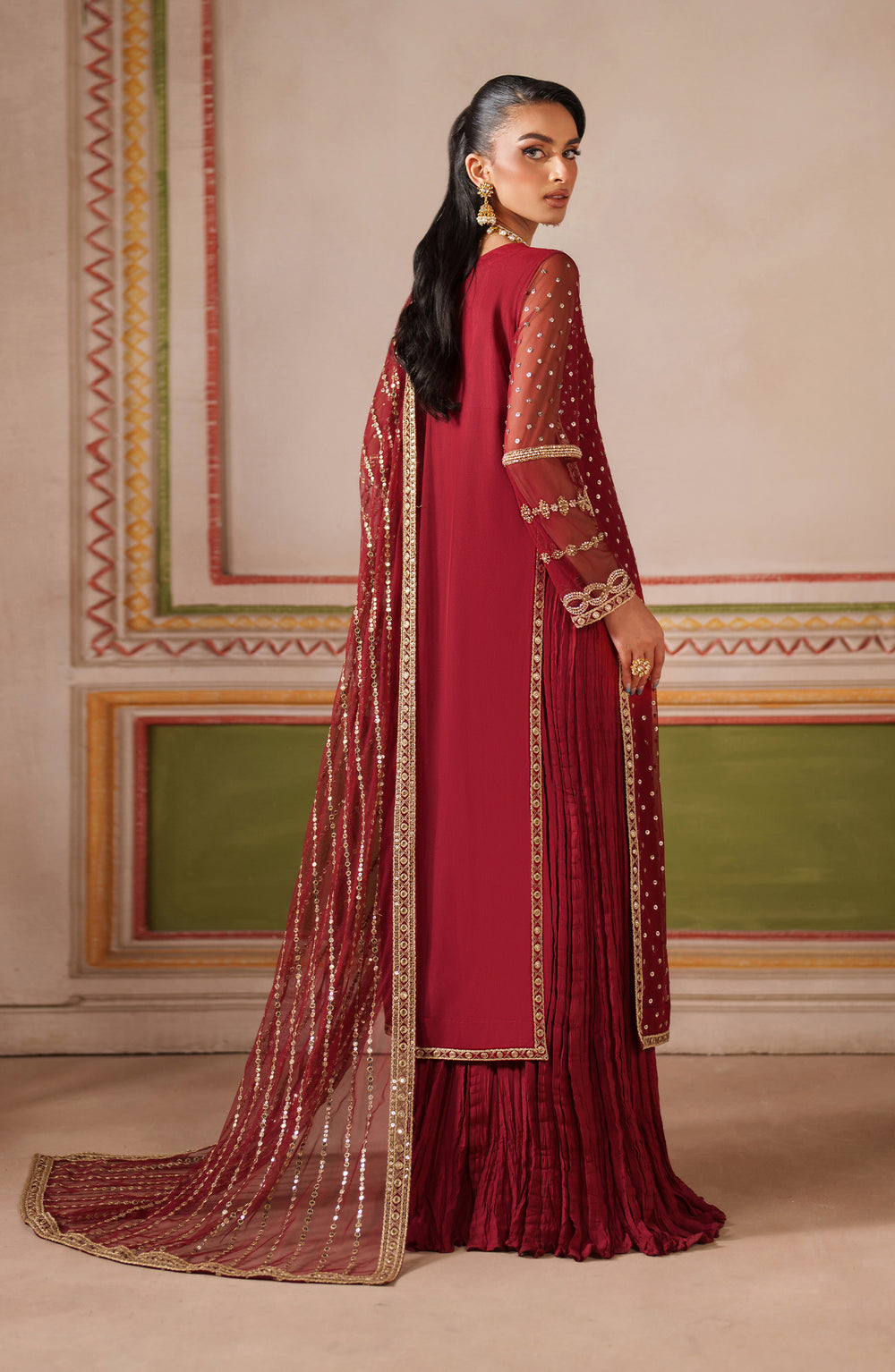 Zarif | Falesia Formals | UNST-HF-01 MUHAAG - Ladies Clothes - Maria Faisal