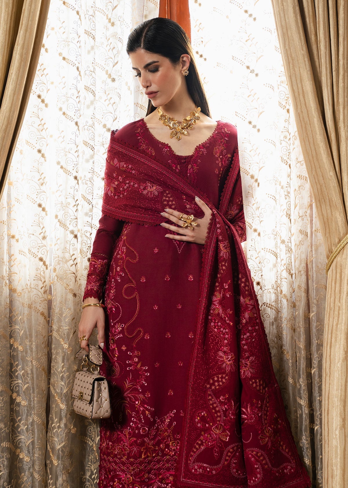 Gulerana – authentic Pakistani dress from the Gulana Winter 25 collection for women in the UK