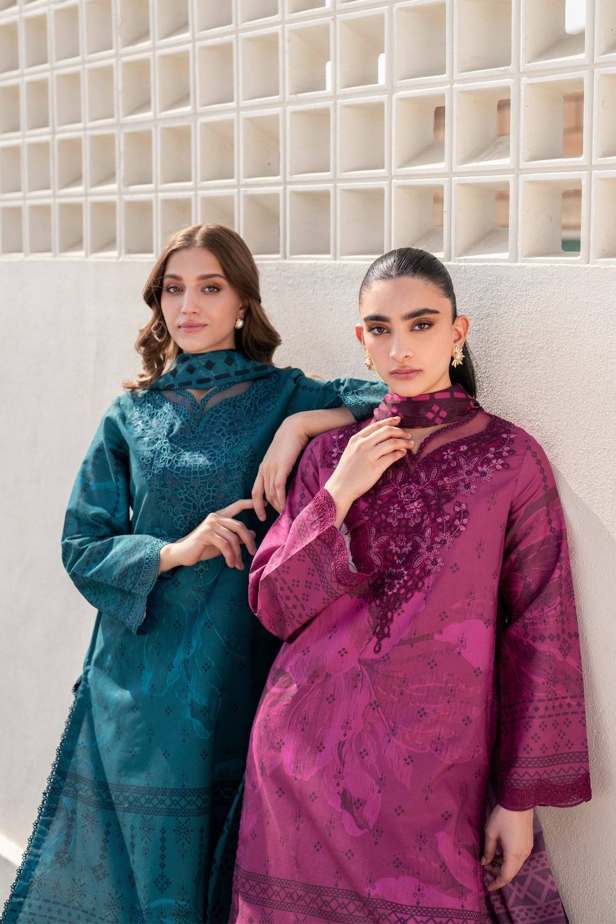 Xenia Formals | Summer Away 25 | BRICK-A by Maria Faisal - Registered Vendor of : Xenia Formals - type : Ladies Clothes - 100% original wedding dresses