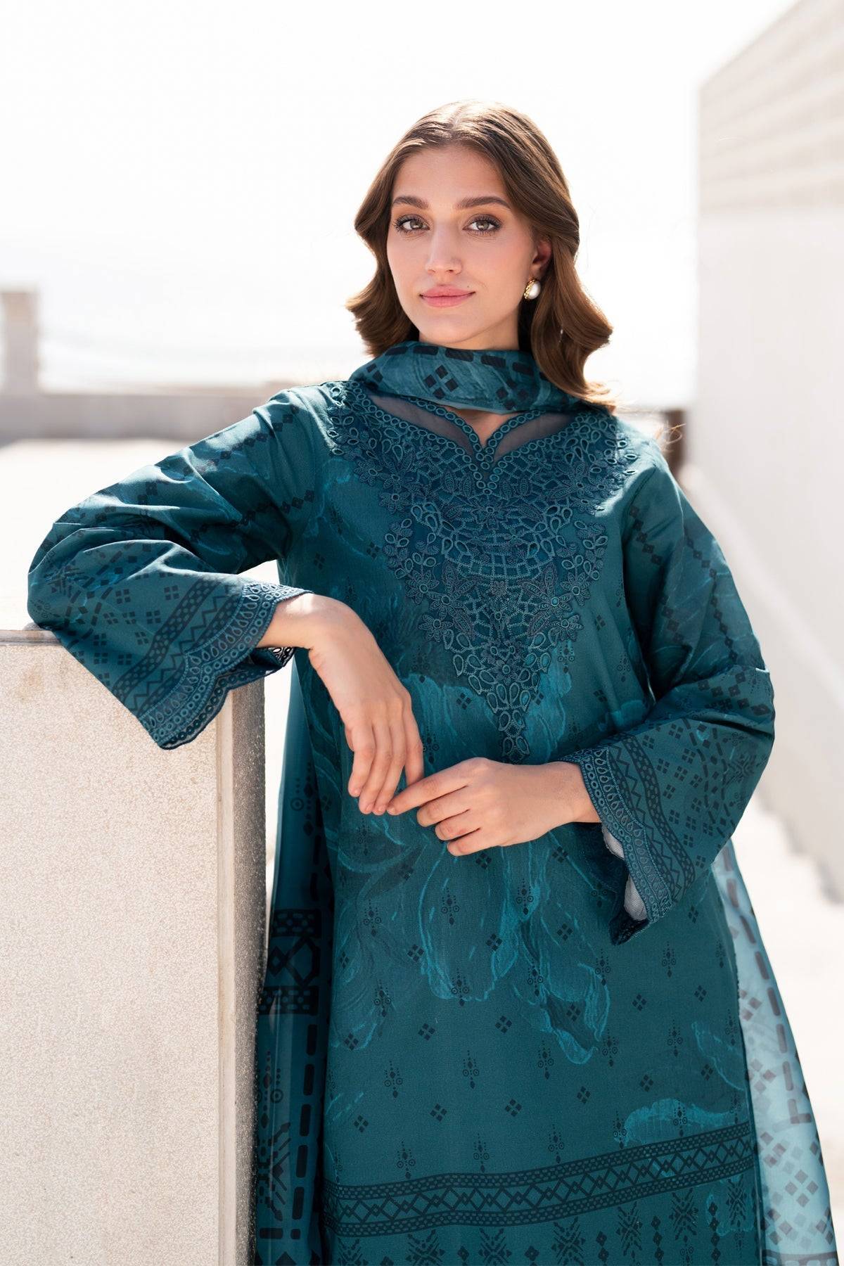 Xenia Formals | Summer Away 25 | BRICK-A by Maria Faisal - Registered Vendor of : Xenia Formals - type : Ladies Clothes - 100% original wedding dresses