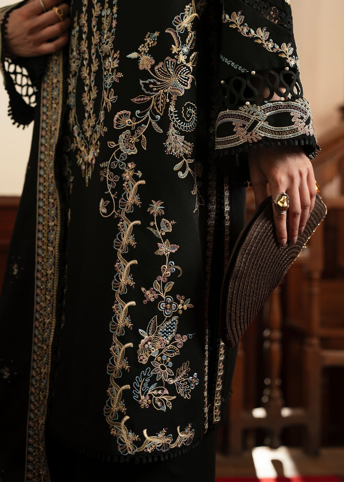 Malala – authentic Pakistani dress from the Gulana Winter 25 collection for women in the UK