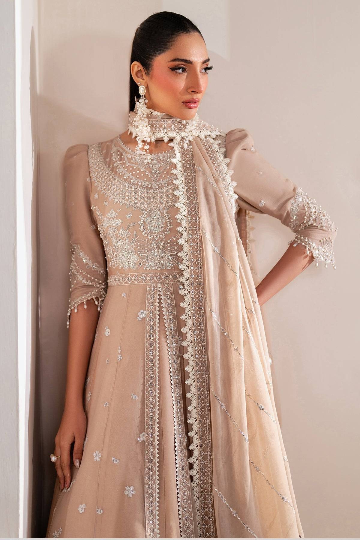 Alizeh | Handcrafted Eid Edit 25 | AF-HM-4039-Sakura by Maria Faisal - Registered Vendor of : Alizeh - type : Ladies Clothes - 100% original wedding dresses