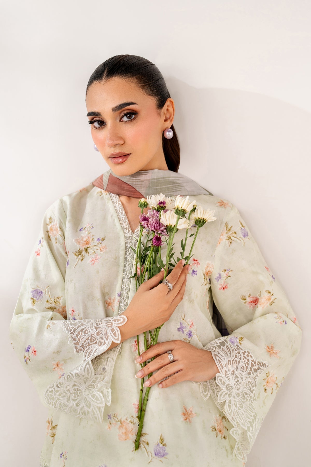 Xenia Formals | Lessence Summer 26 | EVRA - Formal Dress - available at Maria Faisal in UK and USA.