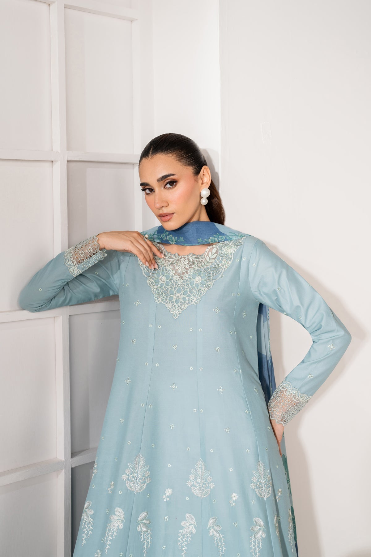 Xenia Formals | Lessence Summer 26 | WYLIE - Formal Dress - available at Maria Faisal in UK and USA.