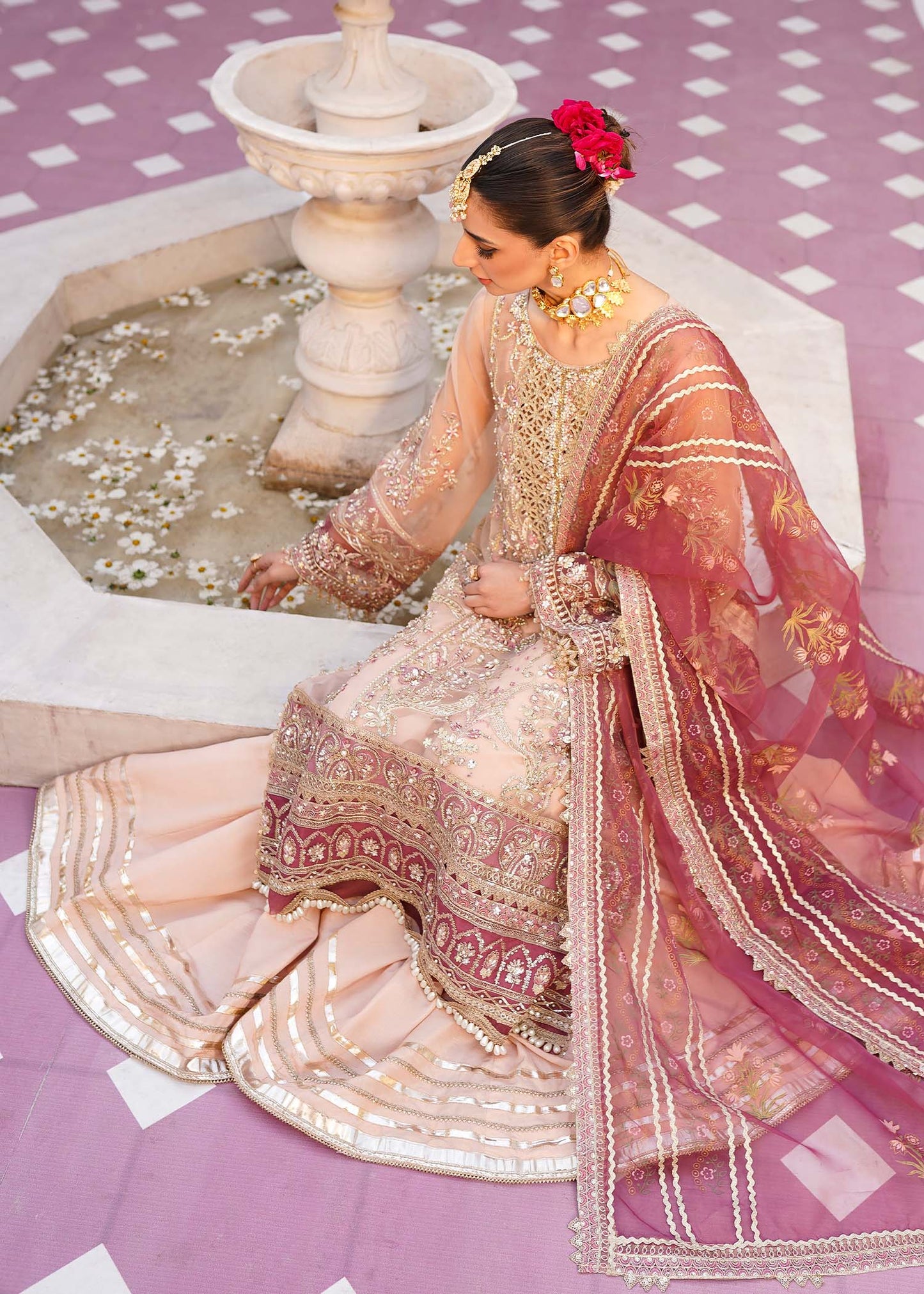 Mehak Yaqoob | Serene Vol 3 | Cherry Blossom - Wedding Dress