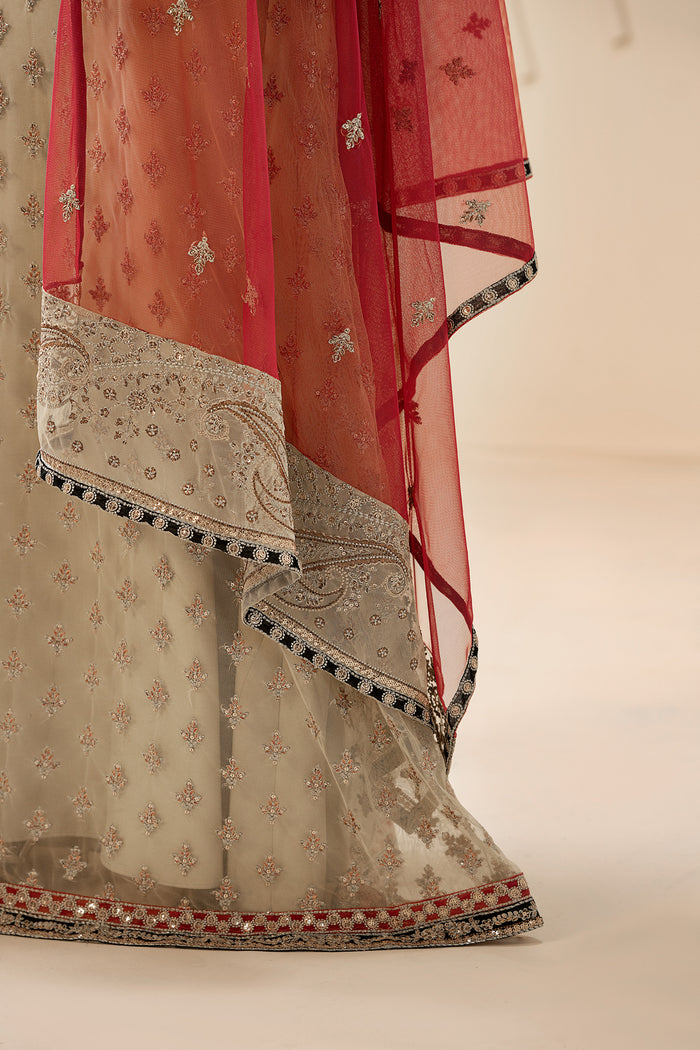 Zarif | Riwayat Formals | SANDALI - Formal Dress - available at Maria Faisal in UK and USA.