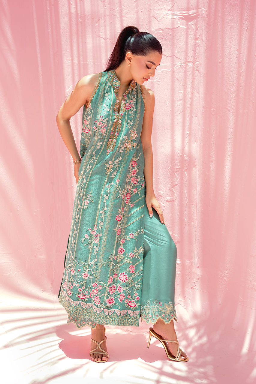 Sania Maskatiya | Summer Festive 26 | Jana - Luxury Dress - available at Maria Faisal in UK and USA.
