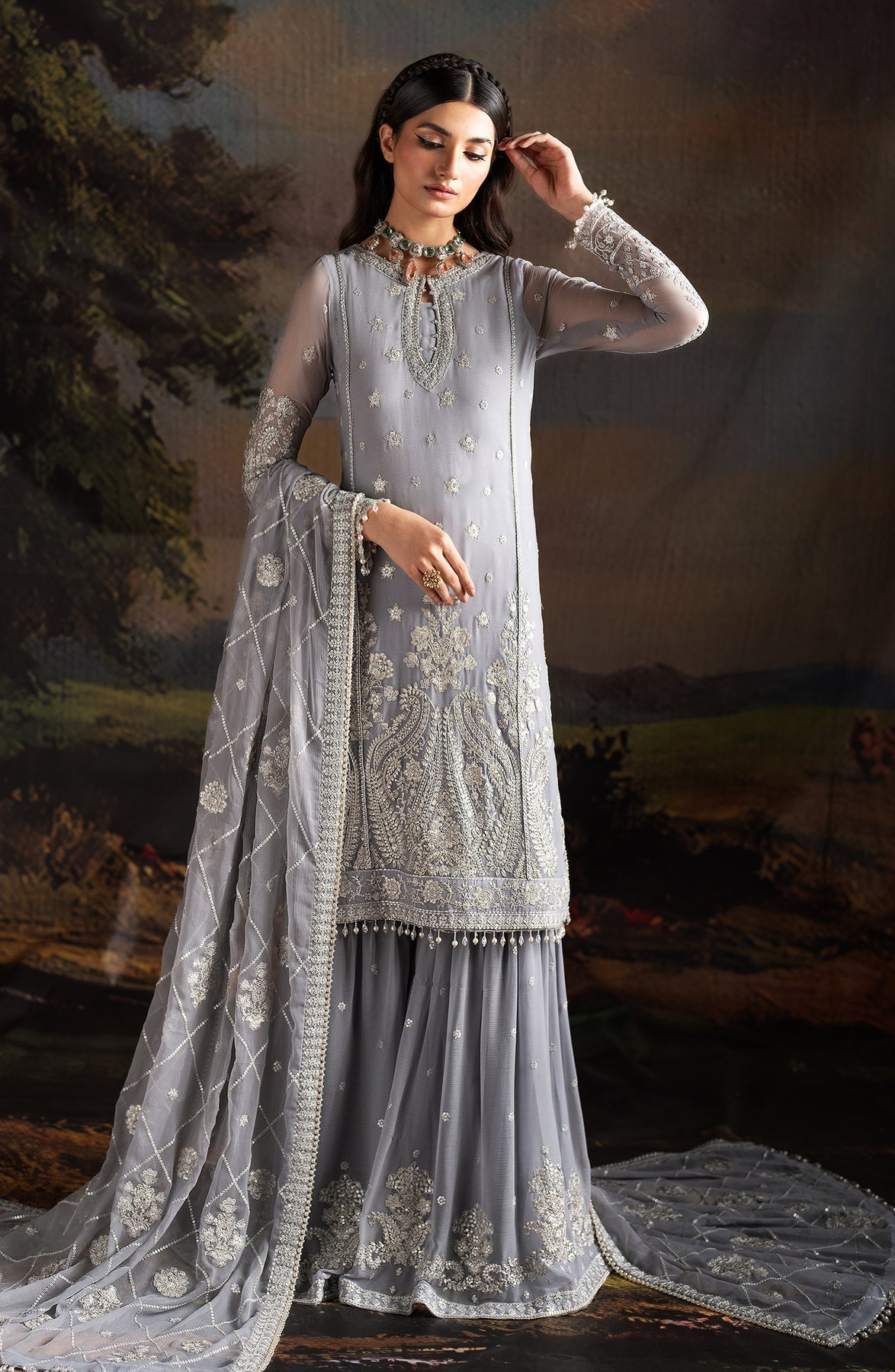 Zarif | Rouge Formals | ZRW 03 ADELINE - Wedding Dress - Maria Faisal