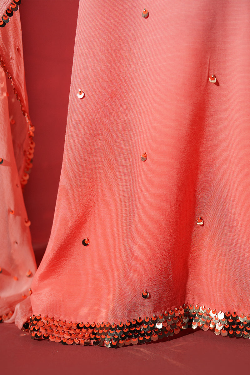 Fozia Khalid | Ombre Luxe | Opulent - Luxury Dress - available at Maria Faisal in UK and USA.
